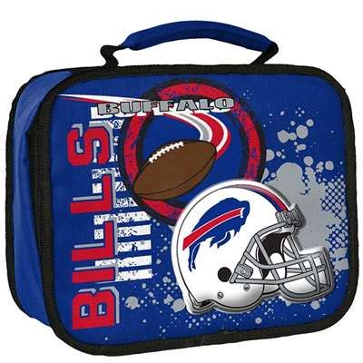 Buffalo Bills Vintage Metal Lunch Box Throwback and Modern